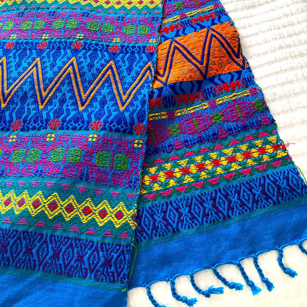 Bohemian Multi Colored Table Runner